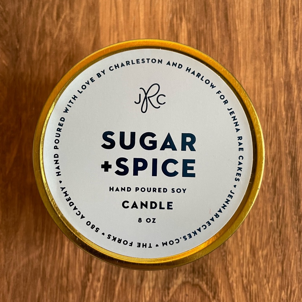 Discontinued JRC Candle Collection from Charleston & Harlow, Sugar & Spice, NWT
